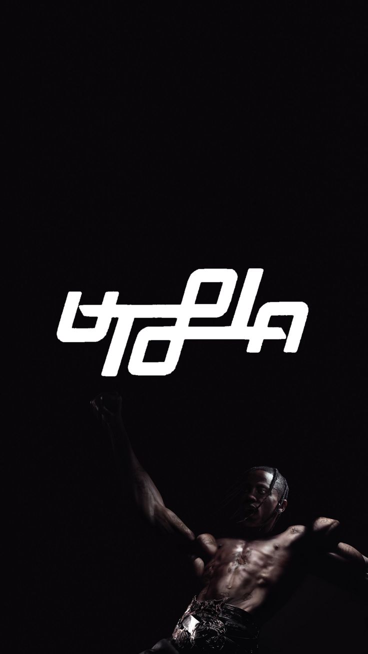 736x1308 Wallpaper of Travis Scott Utopia Album Cover