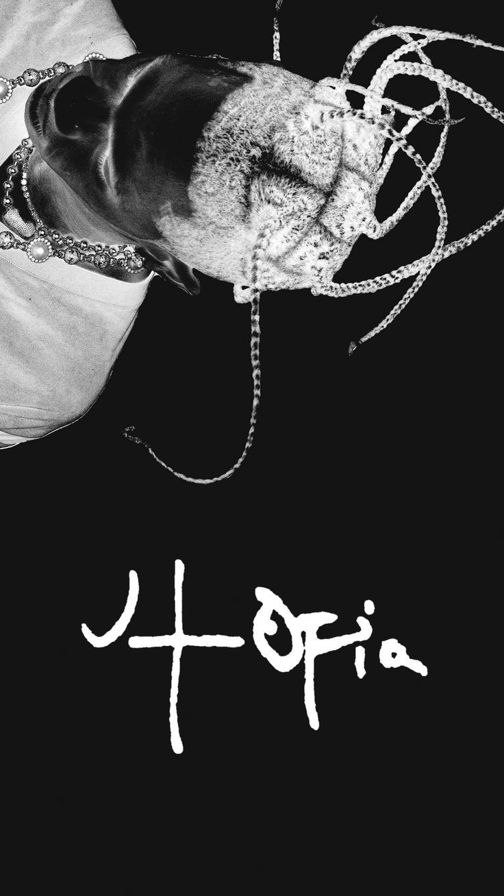 736x1308 Wallpaper of Travis Scott Utopia Album Cover