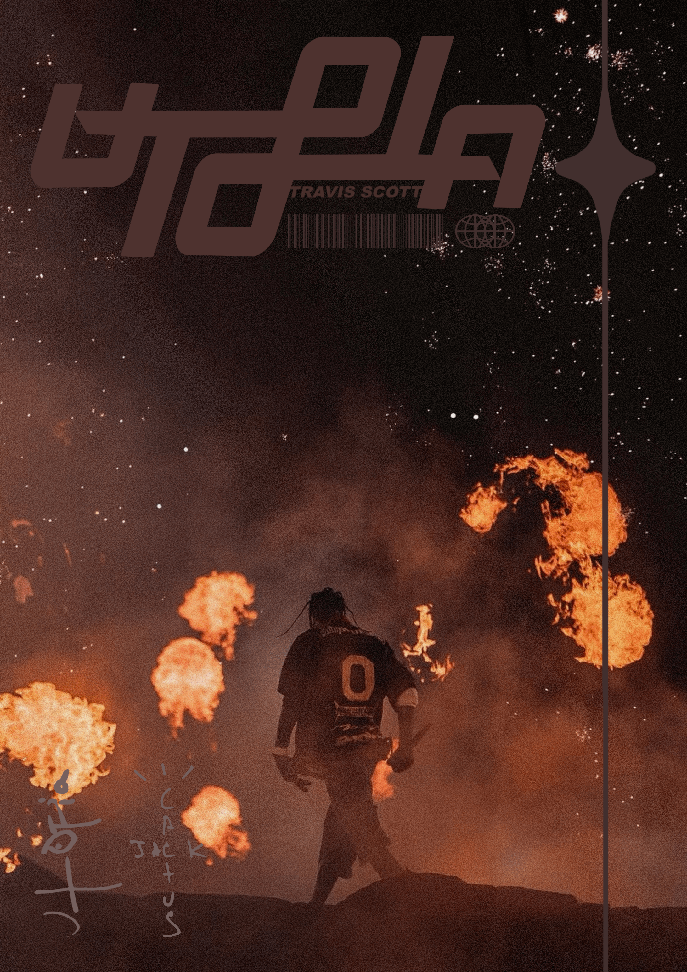 2183x3087 Travis Scott Utopia poster I made, feedback needed