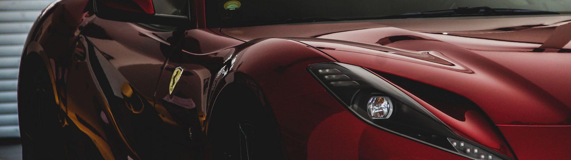 1860x523 Red Ferrari