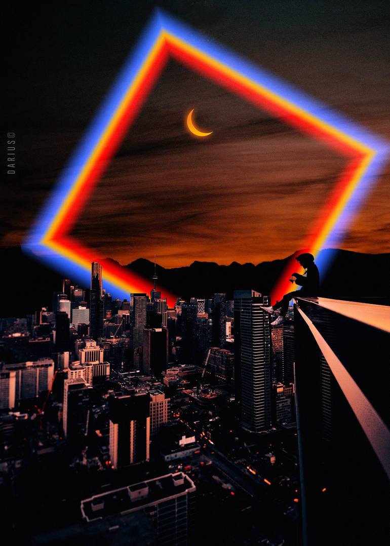 770x1078 Sweet Utopia Edition Collage by Darius Comi. Saatchi Art Singapore