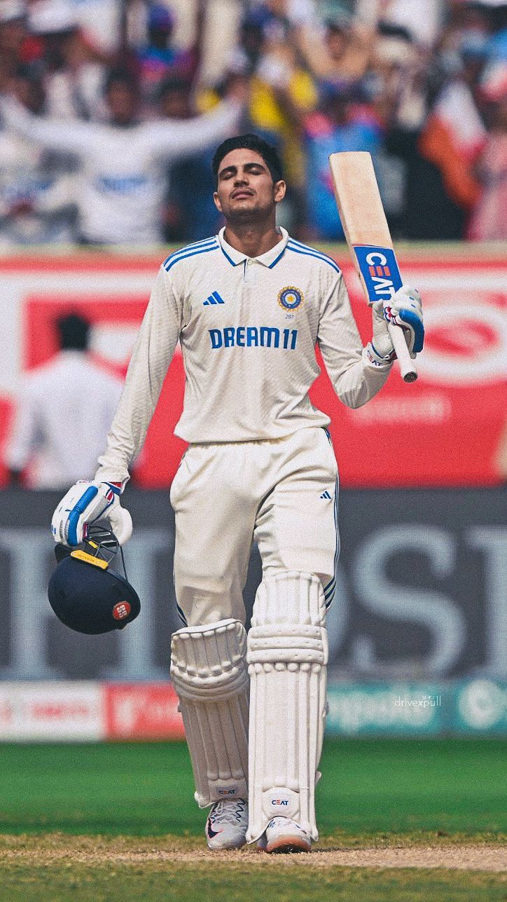 724x1287 Shubman Gill 100 Againts England 2024 Shubman Gill Wallpaper