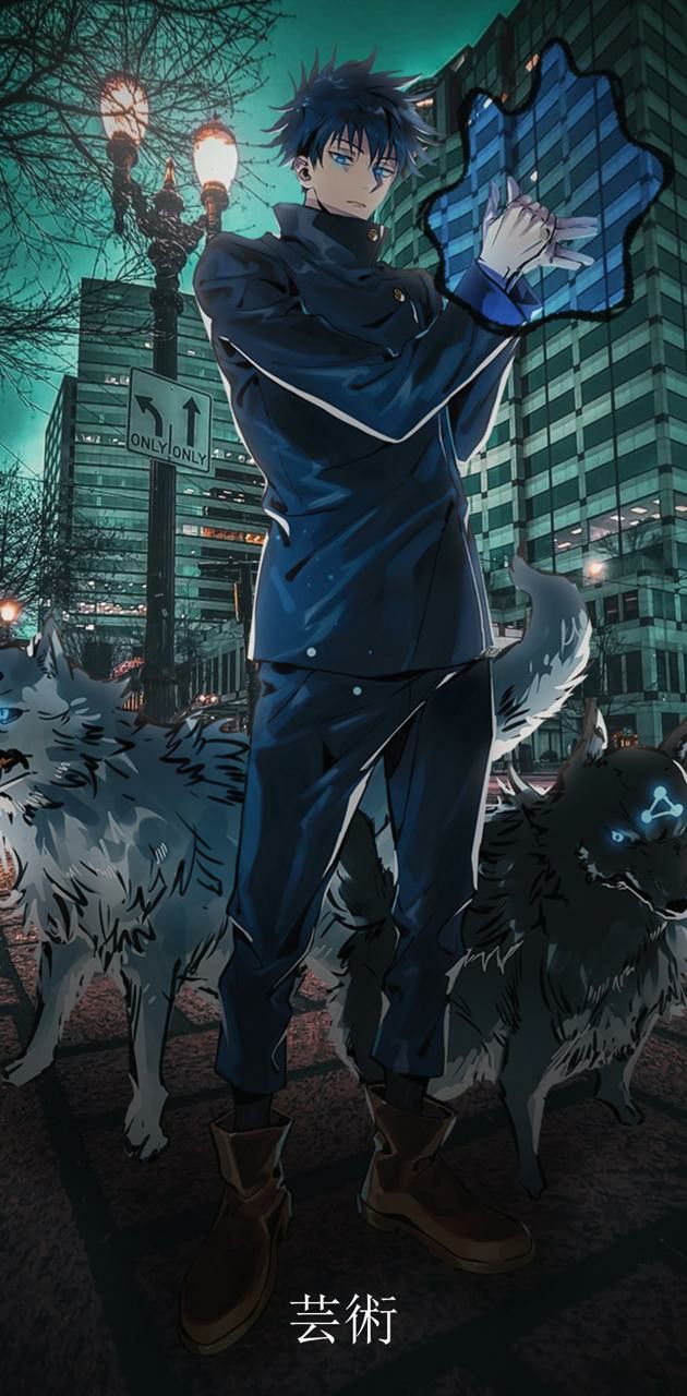 630x1280 Megumi Fushiguro Wallpaper