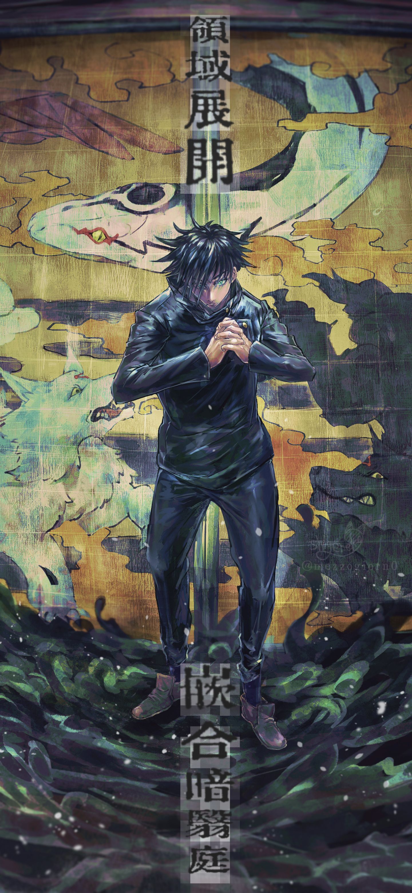 1440x3120 Phone wallpaper: Jujutsu Kaisen, Anime, Black Hair, Megumi Fushiguro 1399295
