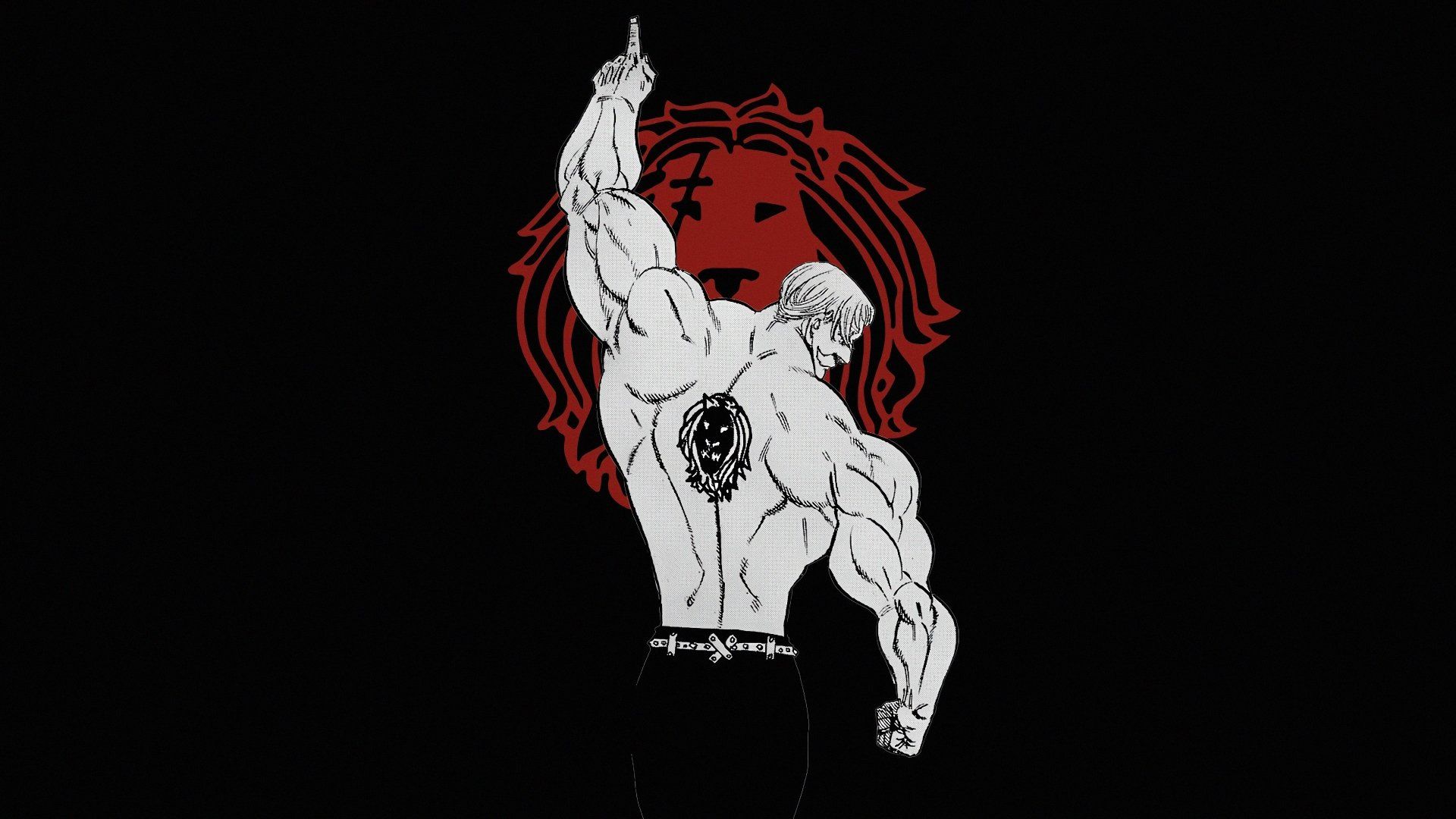 1920x1080 Escanor: Mighty Sin of Pride Ultra HD Wallpaperx2160