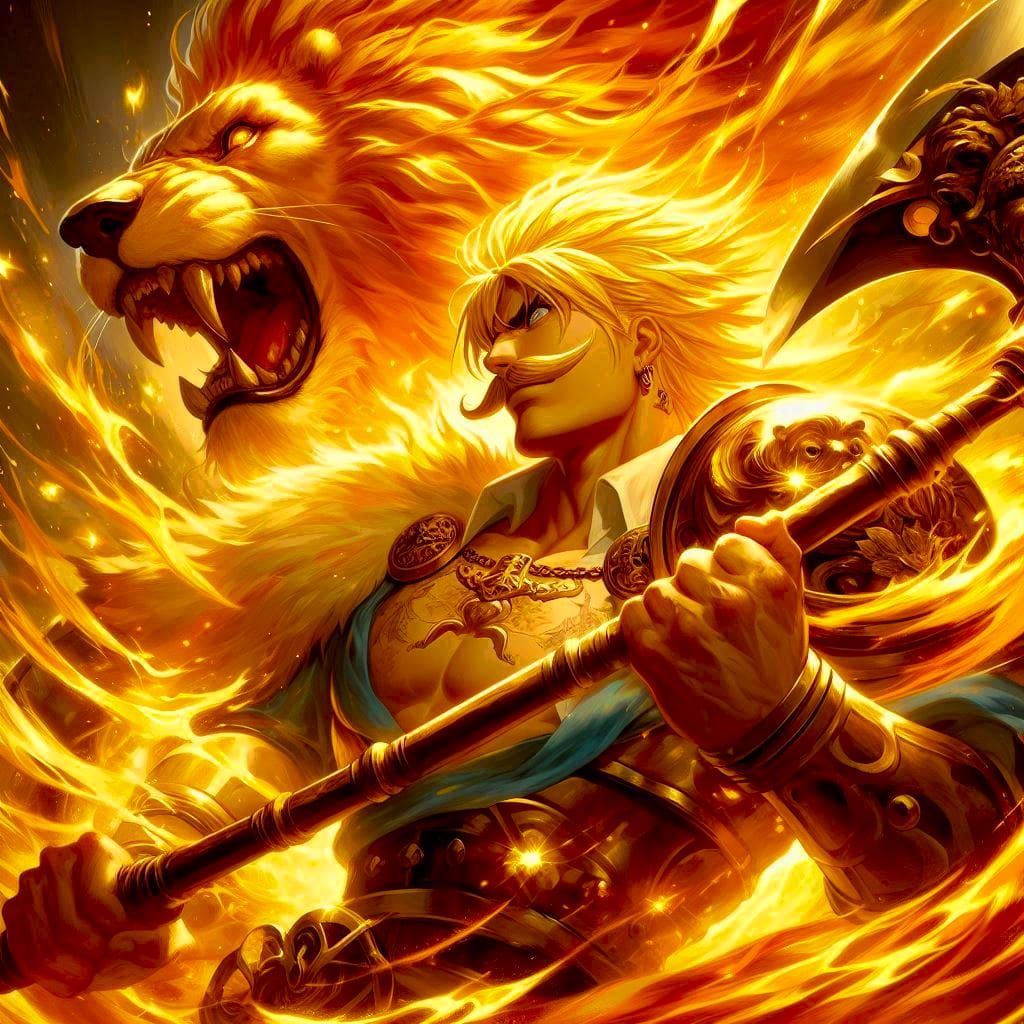 1024x1024 Escanor, Lion Sin of Pride
