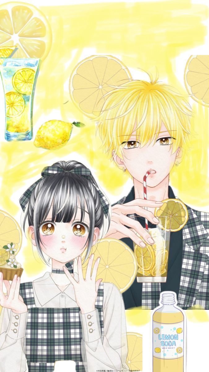 675x1200 anime#honeylemonsoda#manga#kai#miura#ishimori