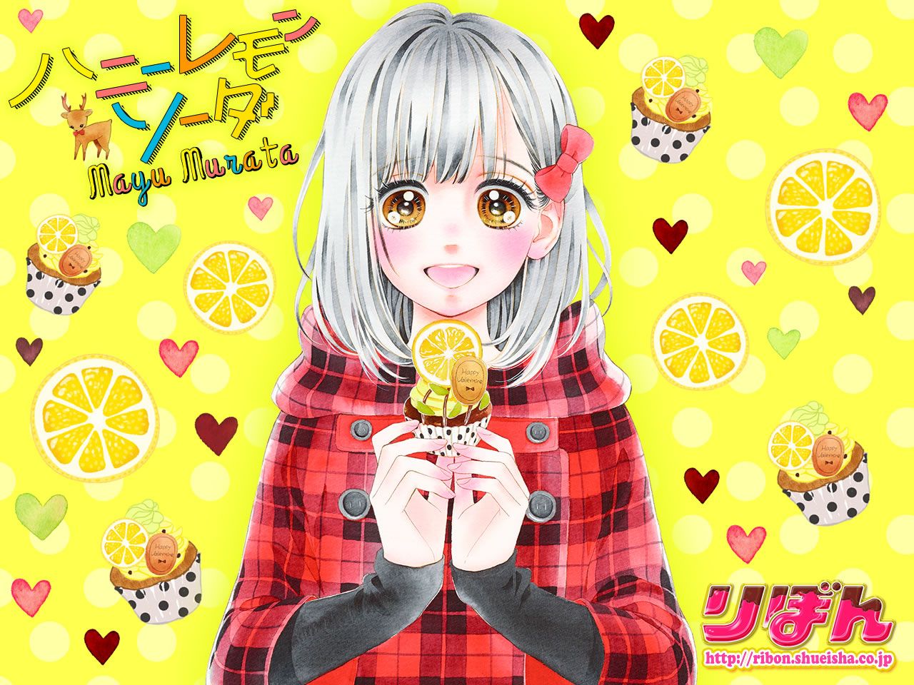 1280x960 Ishimori Uka Lemon Soda by Murata Mayu Anime Image Board
