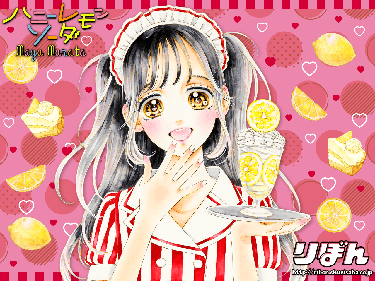 1280x960 Ishimori Uka Lemon Soda by Murata Mayu Anime Image Board