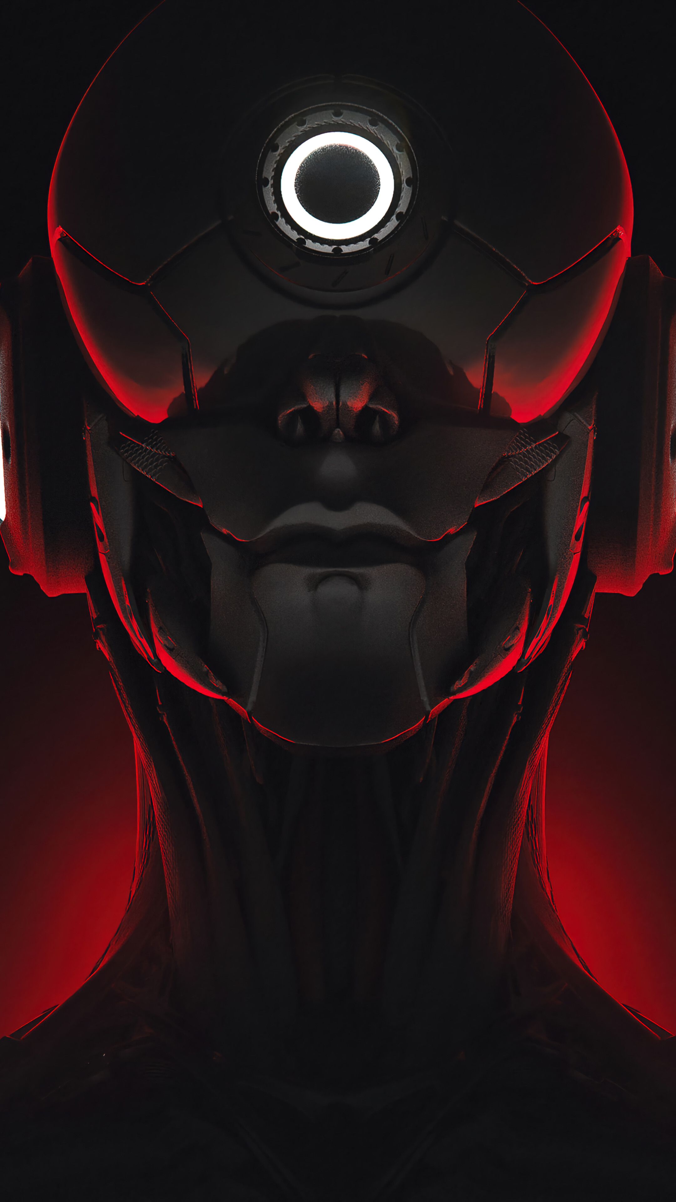 2160x3840 Sci Fi Cyberpunk Android Soldier CGI Wallpaper IPhone Phone 4K F