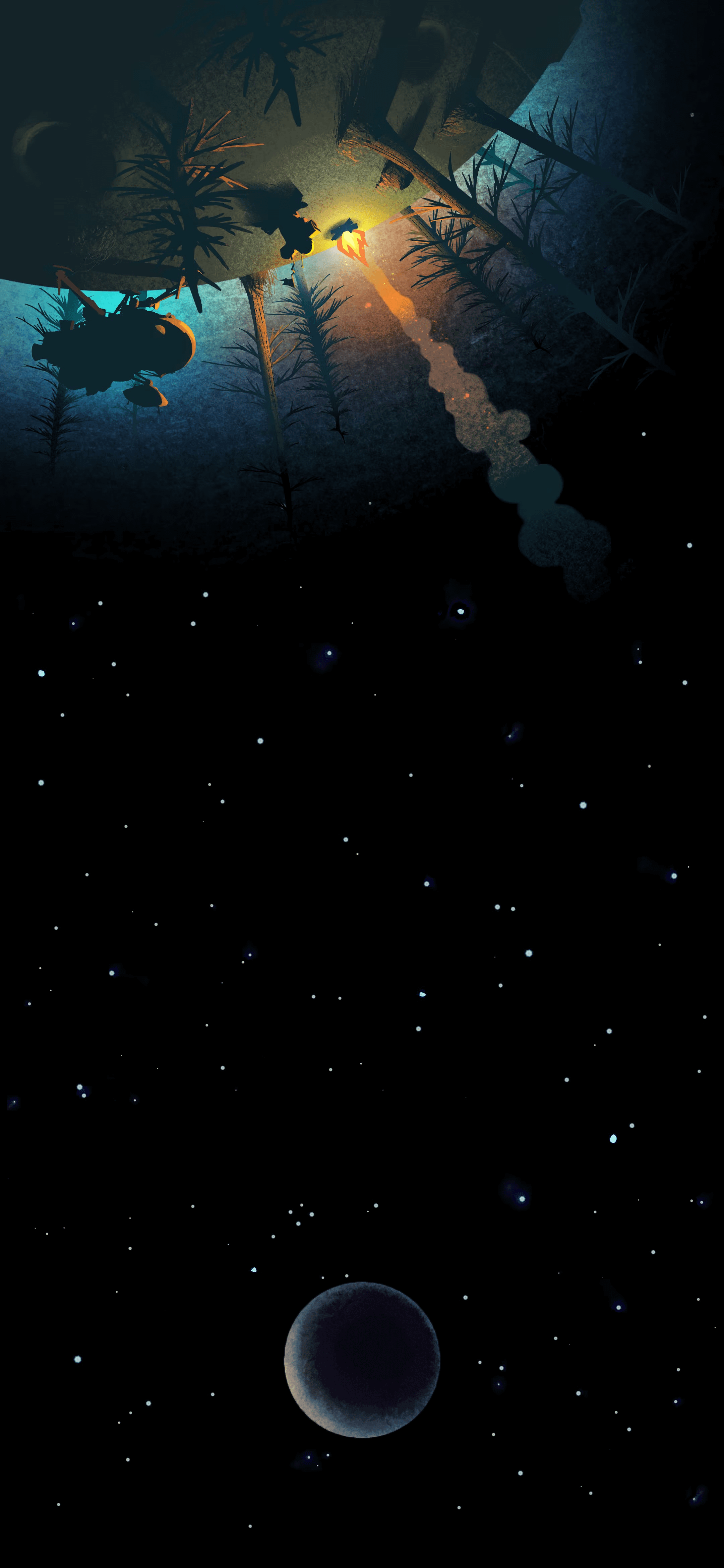 2160x4680 Quantum smartphone wallpaper