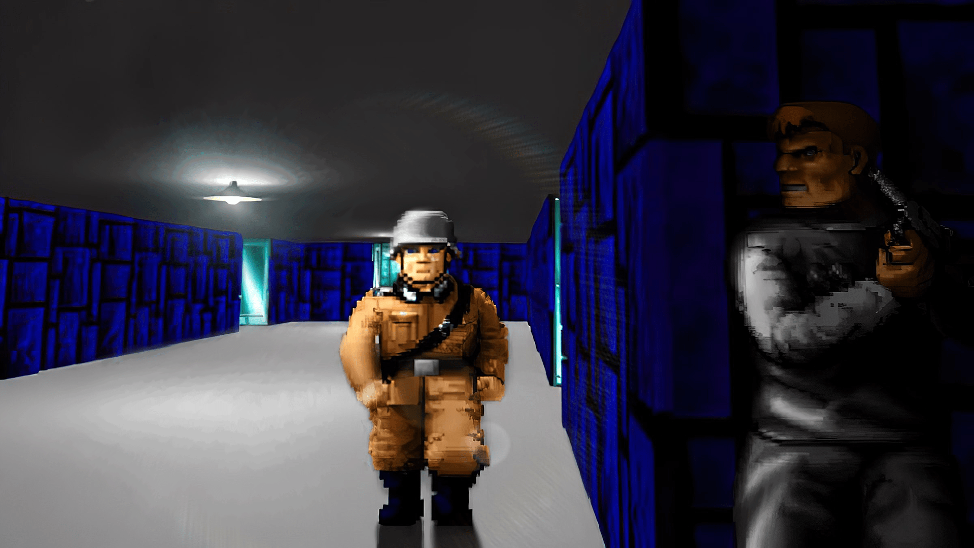1920x1080 Wolfenstein 3D Old Artwork Remastered