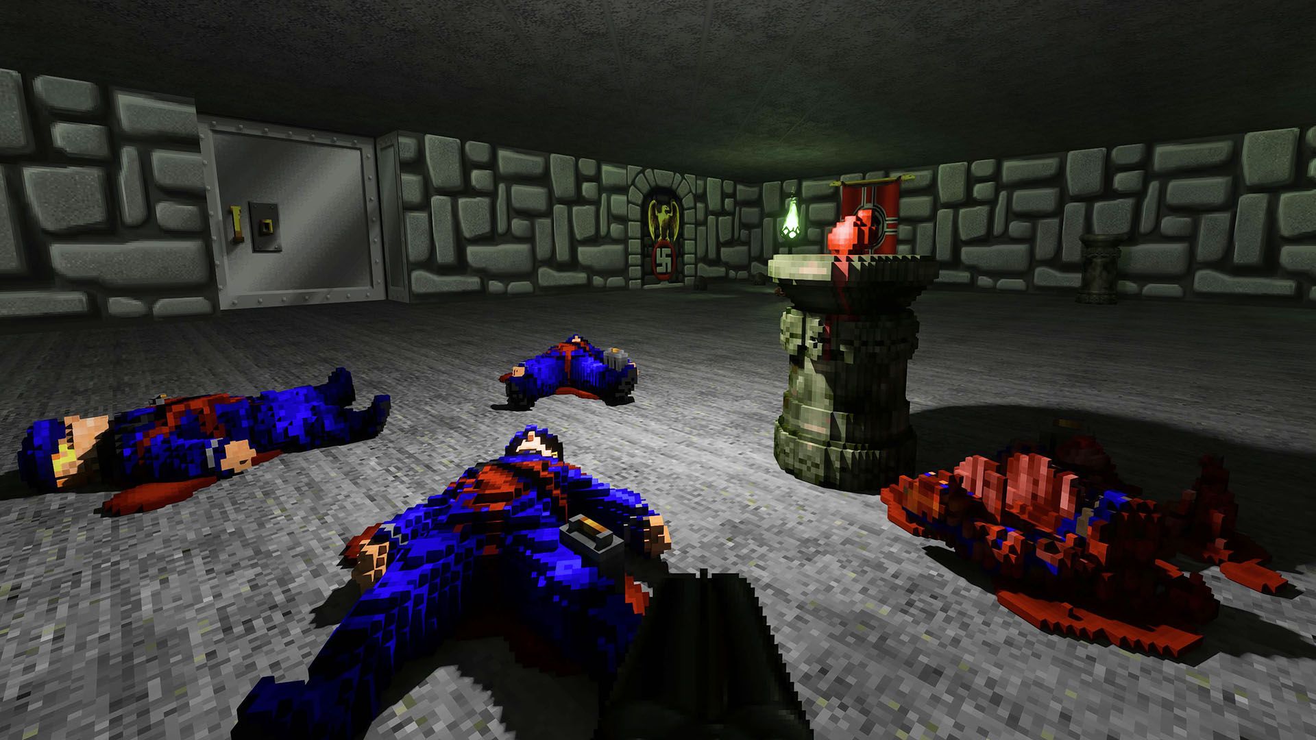 1920x1080 Wolfenstein 3D looks amazing with ray tracing