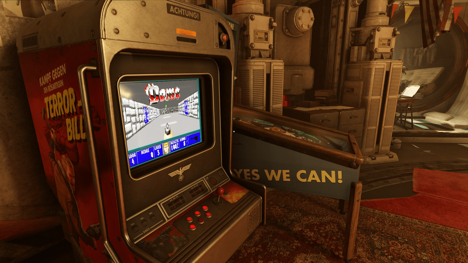 1600x900 Wolfenstein 3D returns with a twist in Wolfenstein 2
