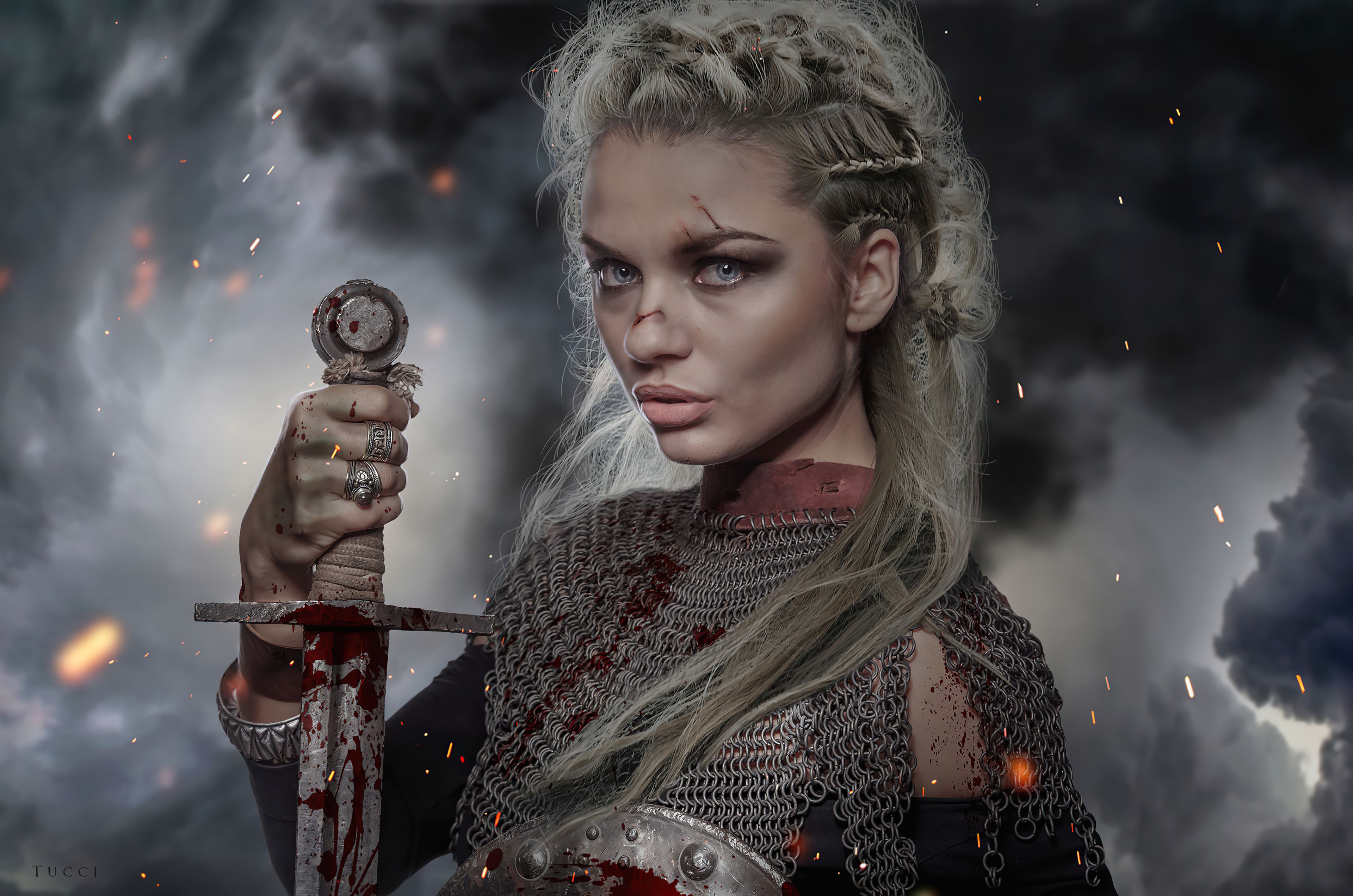 3840x2544 Medieval Queen Wallpaper, HD Artist Wallpaper, 4k Wallpaper, Image, Background, Photos and Picture