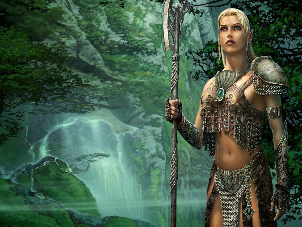 1280x960 Medieval Woman Wallpaper