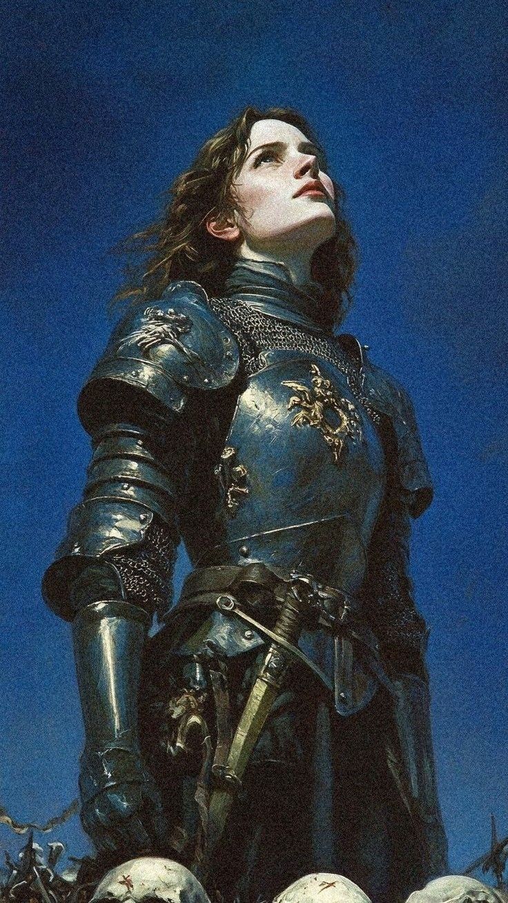 736x1308 Knight in armour. Knight woman painting, Woman medieval knight, Woman knight wallpaper