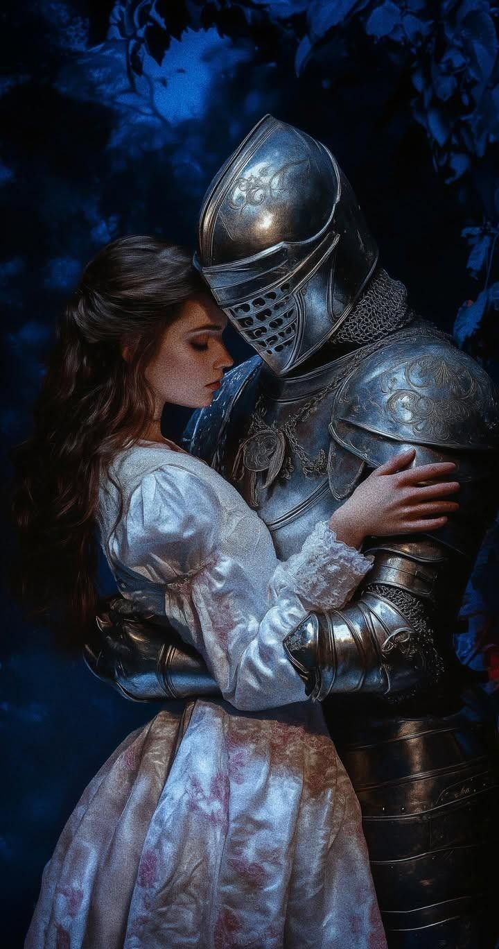 720x1368 Knight and woman art. Medieval knight, Knight and woman aesthetic, Knight protecting princess wallpaper