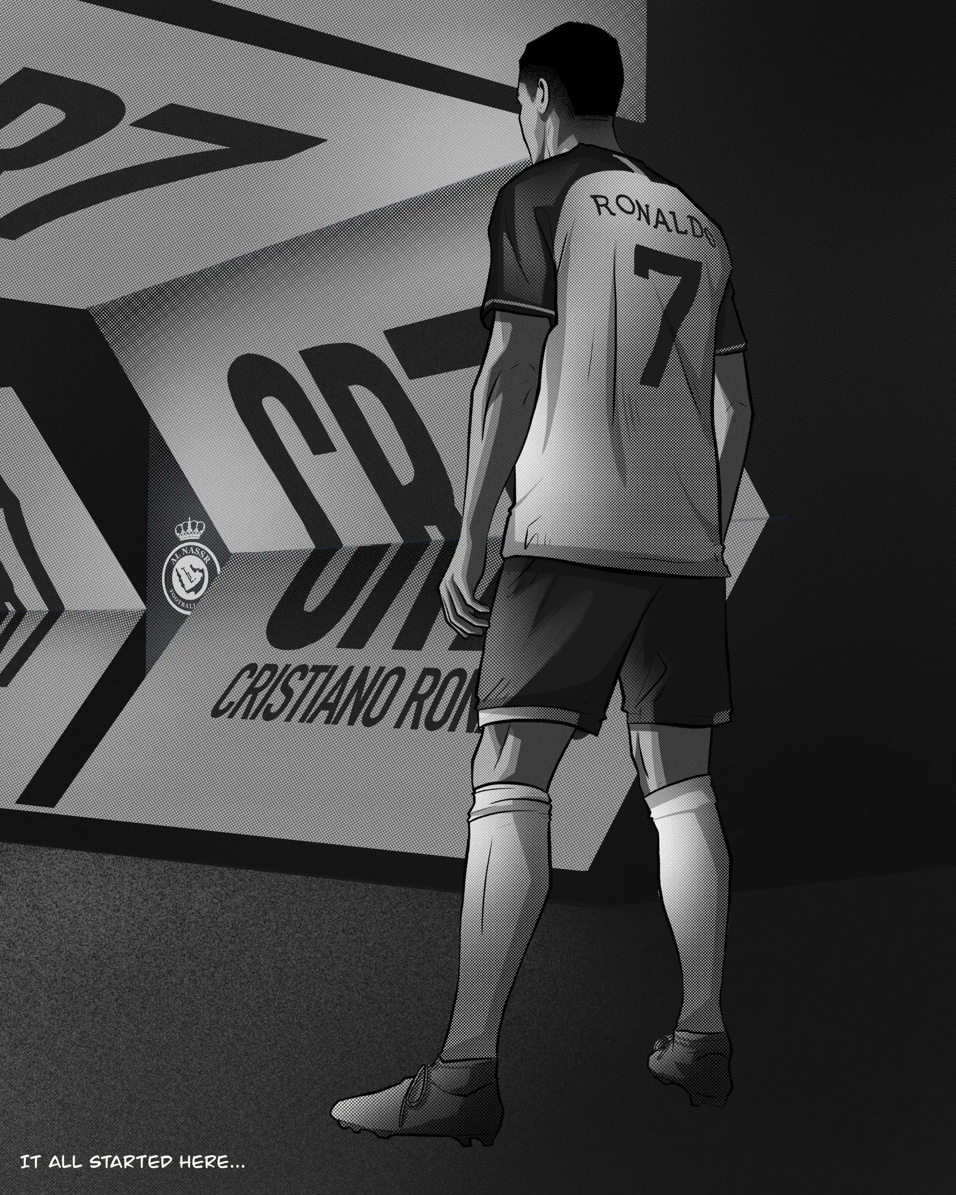 1920x2400 Al Nassr Celebrate Ronaldo Contract Extension With Comic Strip Need To See It