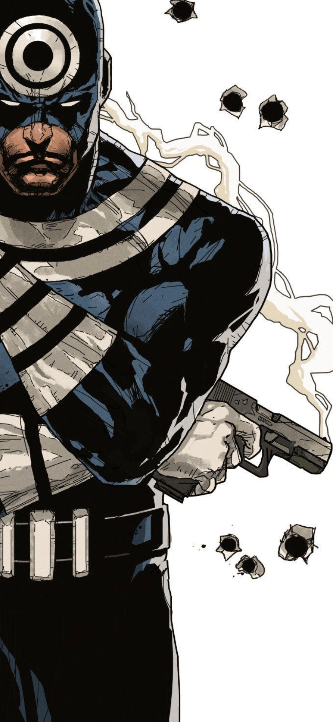 1106x2397 Bullseye Marvel Comics Wallpaper