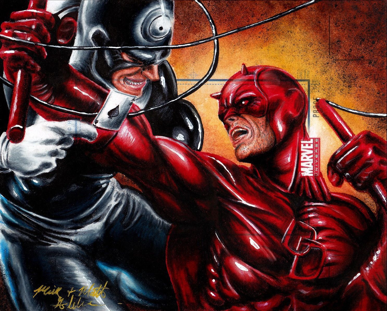 1485x1194 Bullseye Marvel Comics Wallpaper
