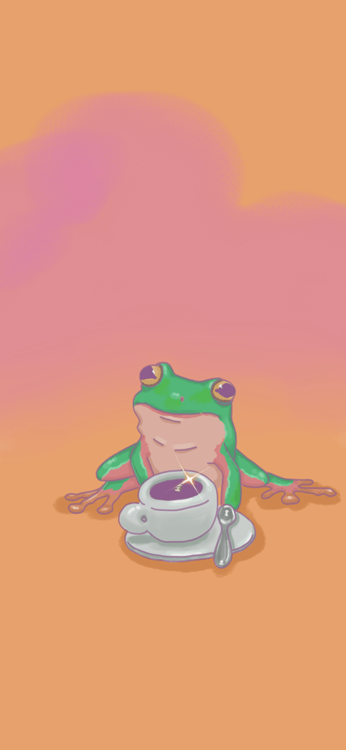 1170x2532 I hope this post is ok. I make frog themed wallpaper in Wallpaper Engine and I wanted to share this with you :) My name is Kierinkiivi in Steam. Here is some