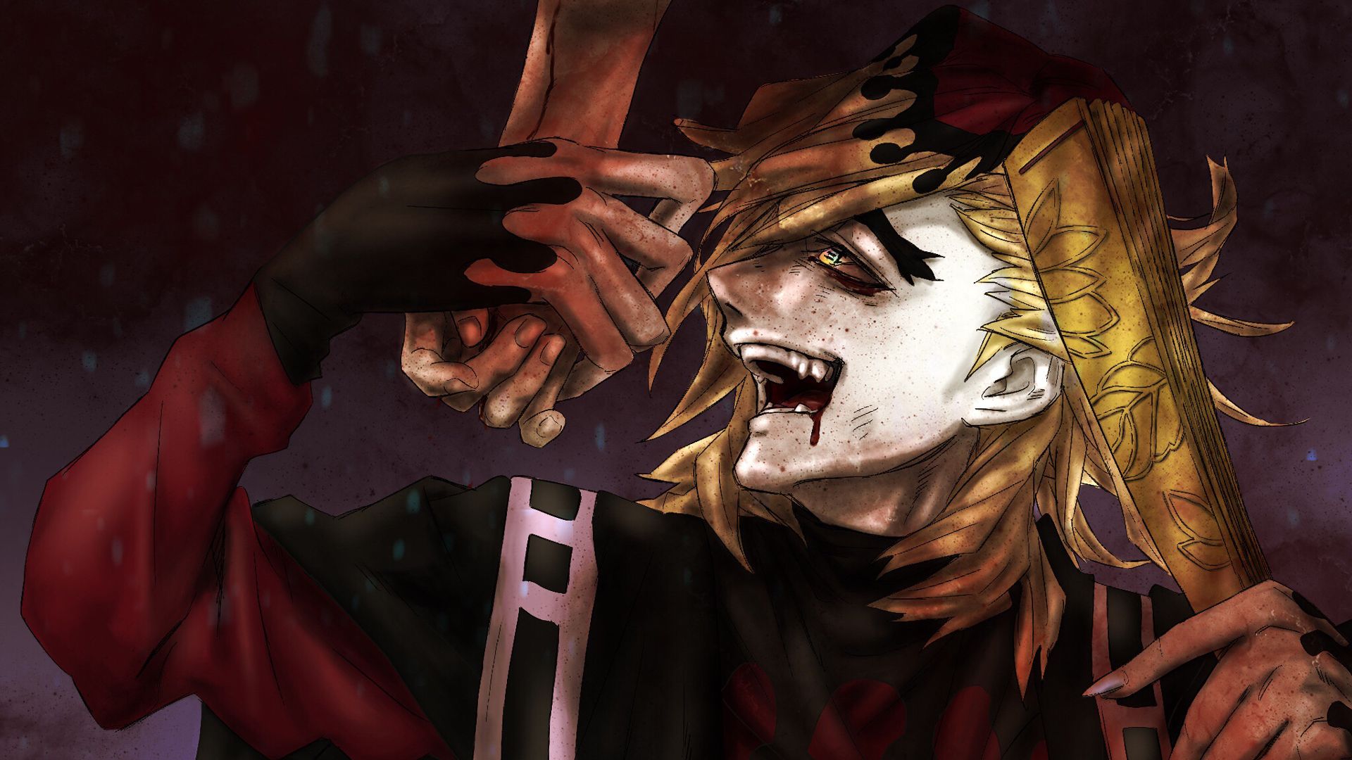 1920x1080 Demon Slayer Scary Douma HD Anime Wallpaper