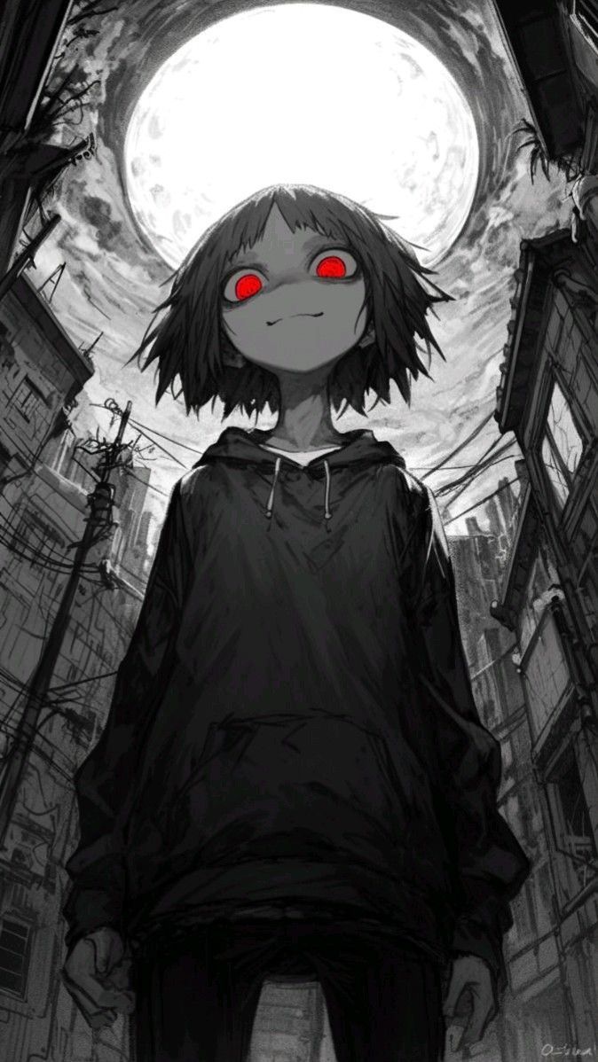 674x1198 Anime terror wallpaper. Scary manga characters, Scary wallpaper creepy anime, Dark anime