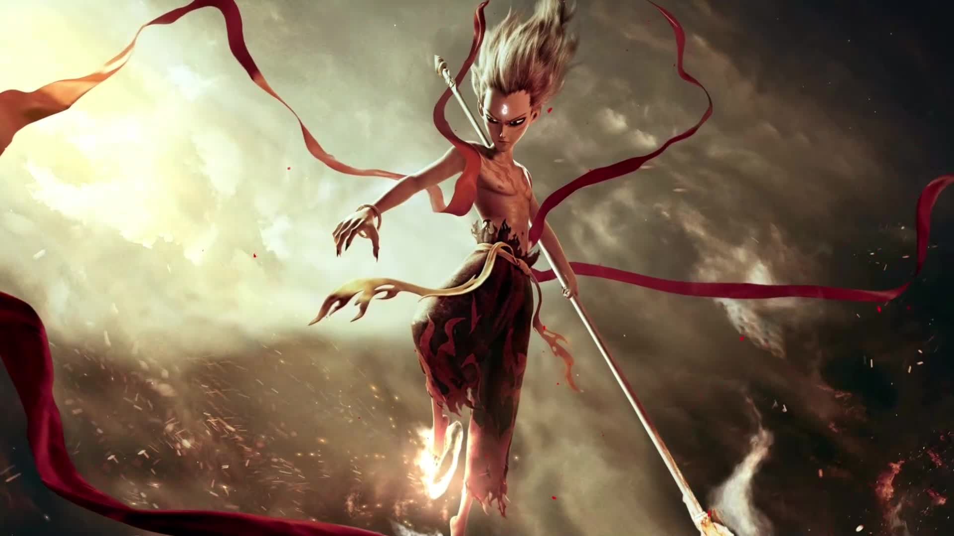 1920x1080 PC Desktop Nezha Live Wallpaper