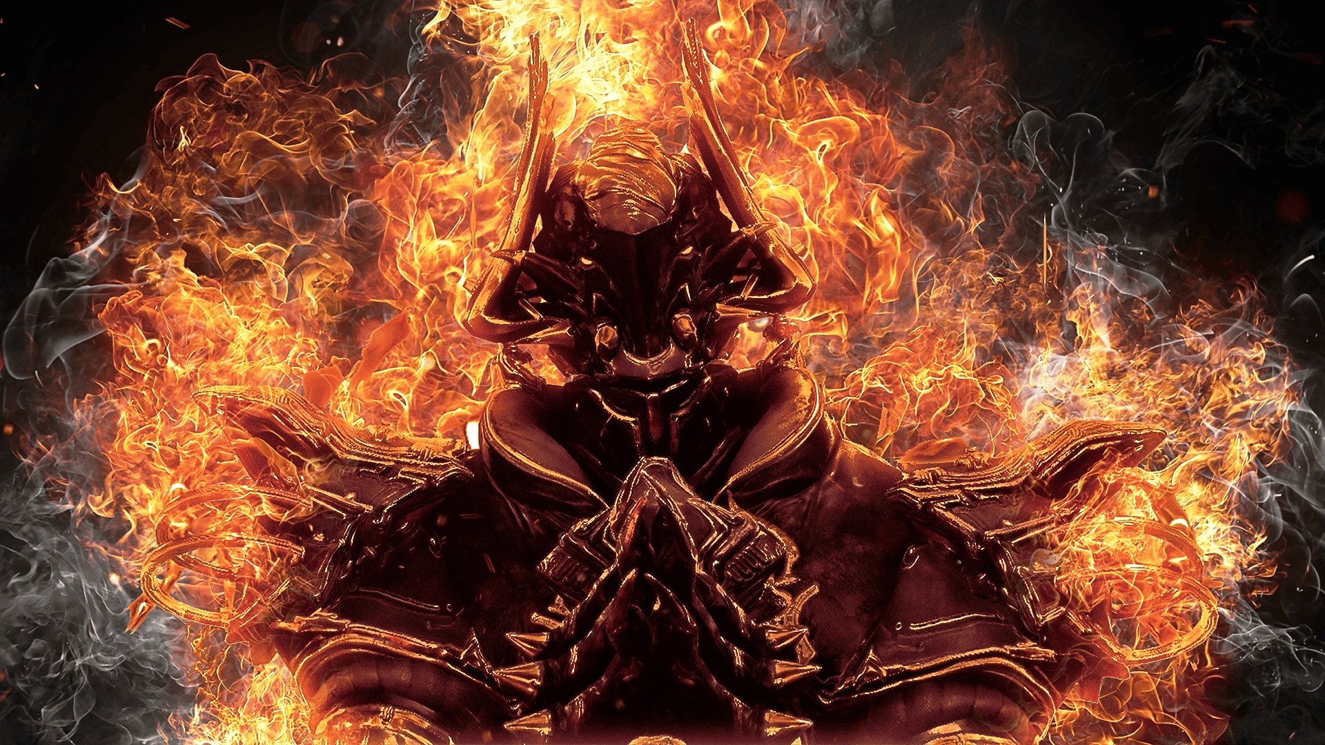1920x1080 The Empyrean Flame, Nezha Deluxe Wallpaper