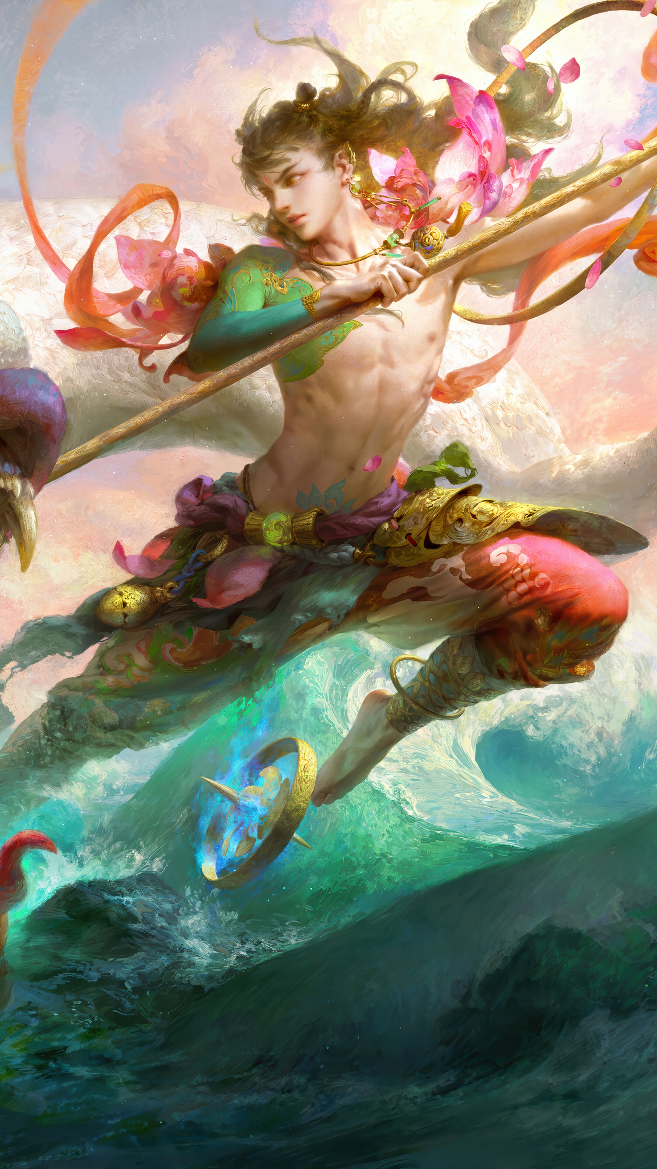 2160x3840 Nezha Dragon Fantasy 4K Wallpaper iPhone HD Phone f