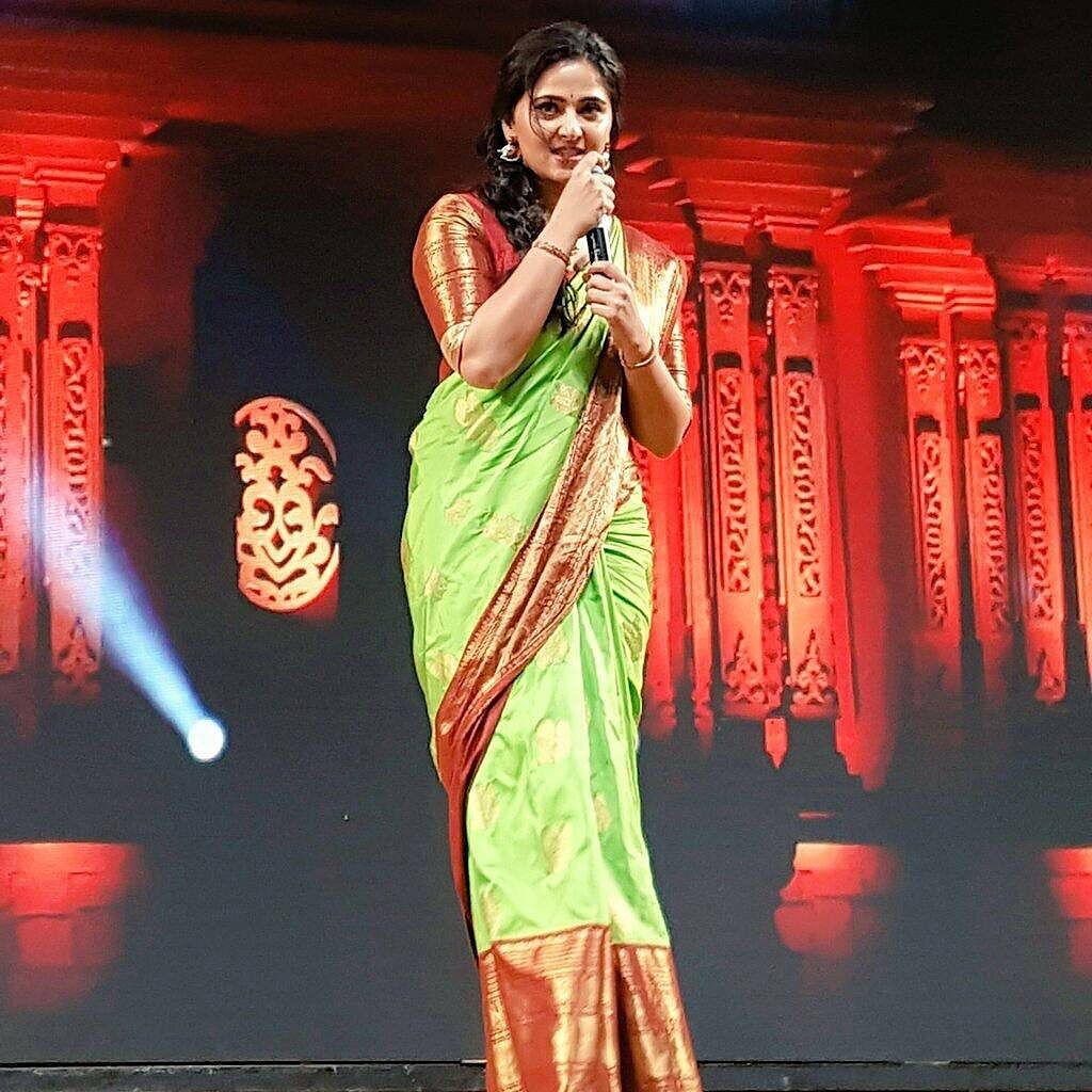1024x1024 Anushka Shetty: Saree, Not Sorry