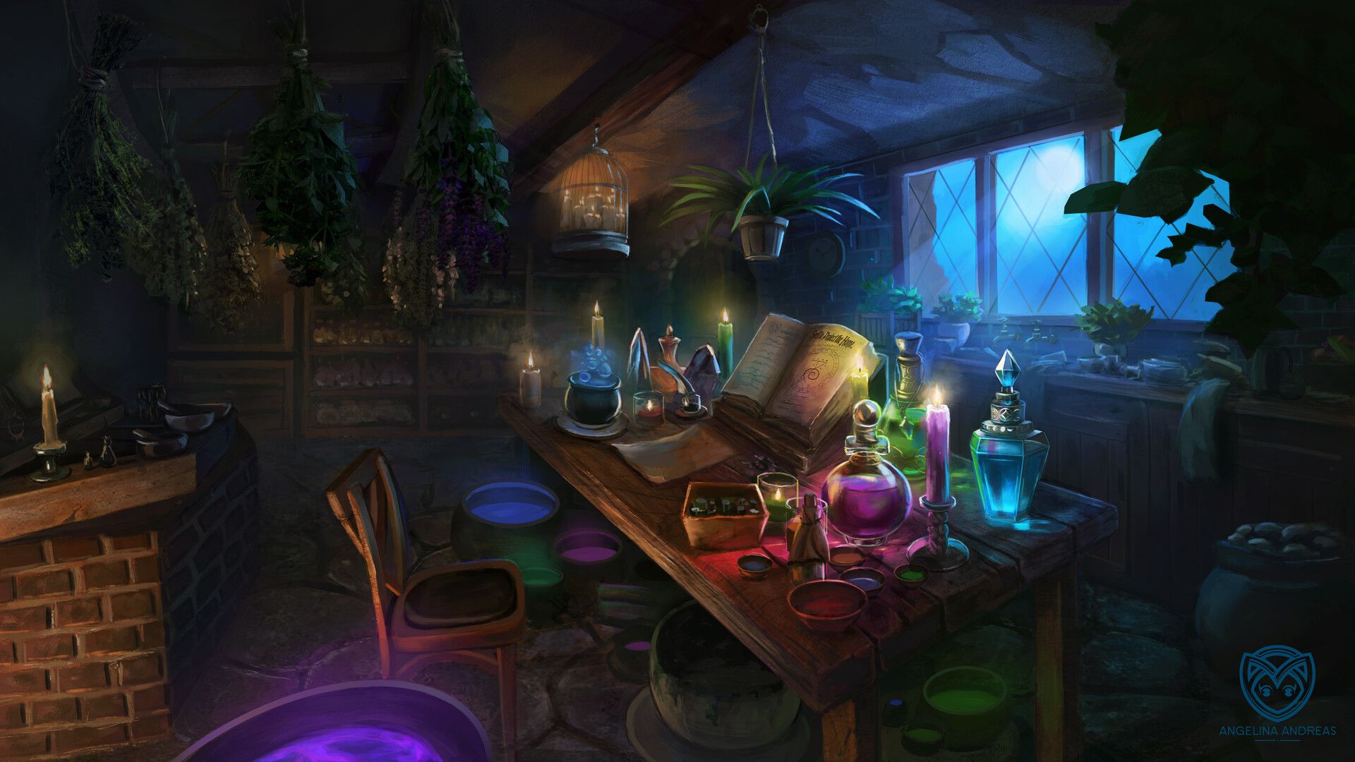 1920x1080 Angelina Andreas's cottage