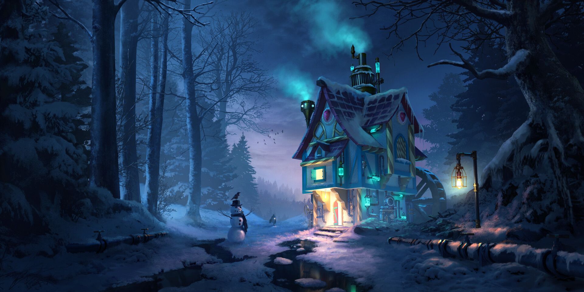 1920x960 Gargi Roy Witch's Cottage : Hansel and Gretel
