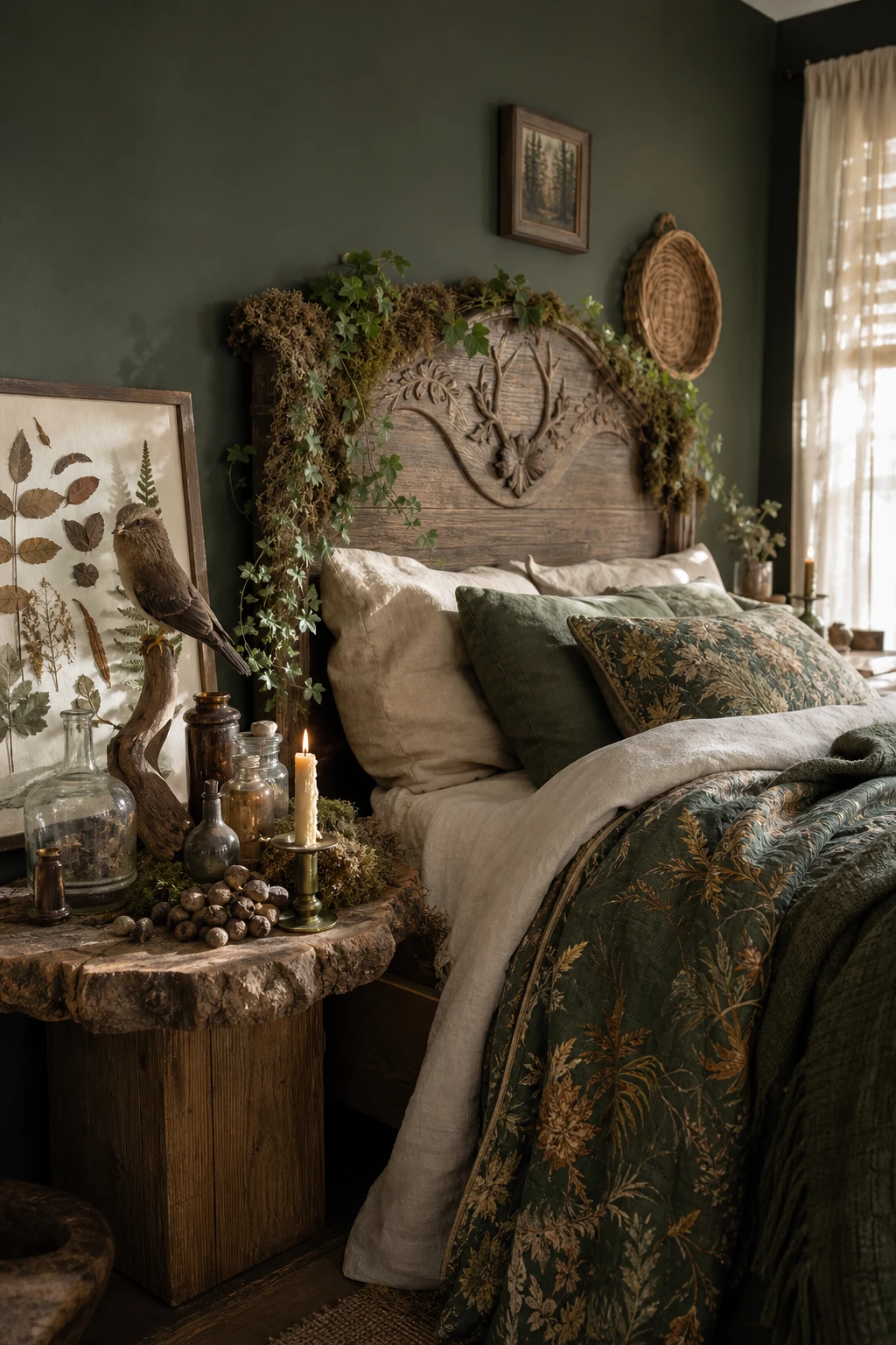 1024x1536 Cozy Witchy Bedroom Looks That Make You Never Want To Leave