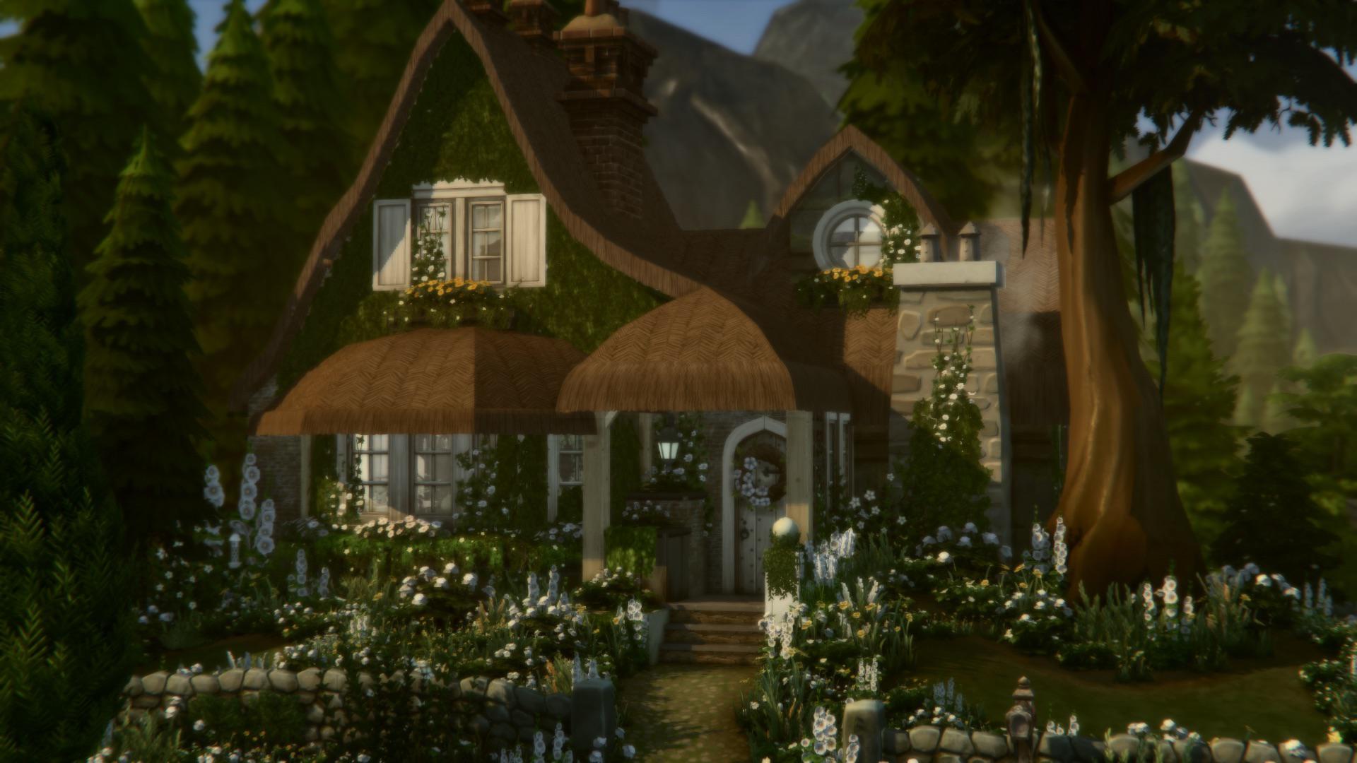 1920x1080 an earthy witch's cottage