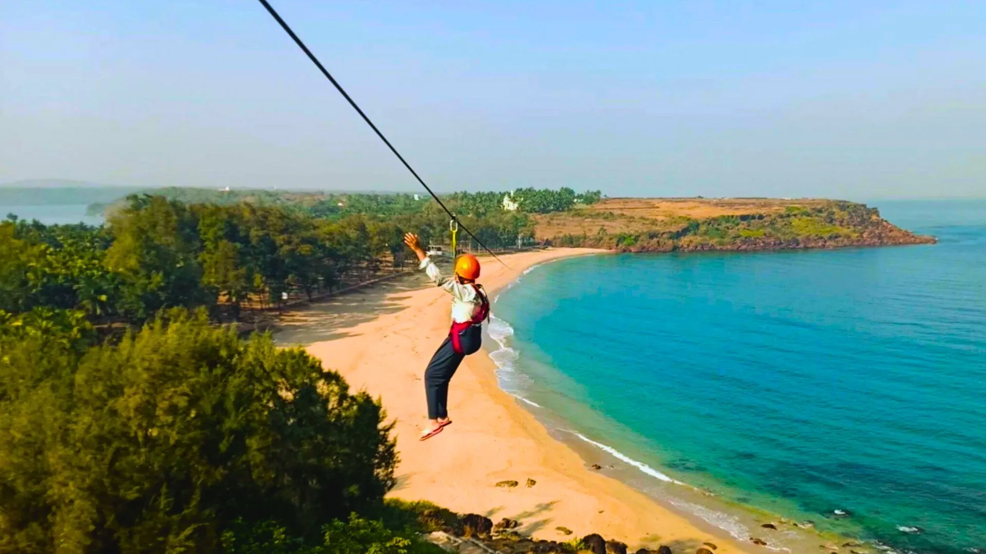 1920x1080 India's first sea zipline in Ratnagiri Maharashtra