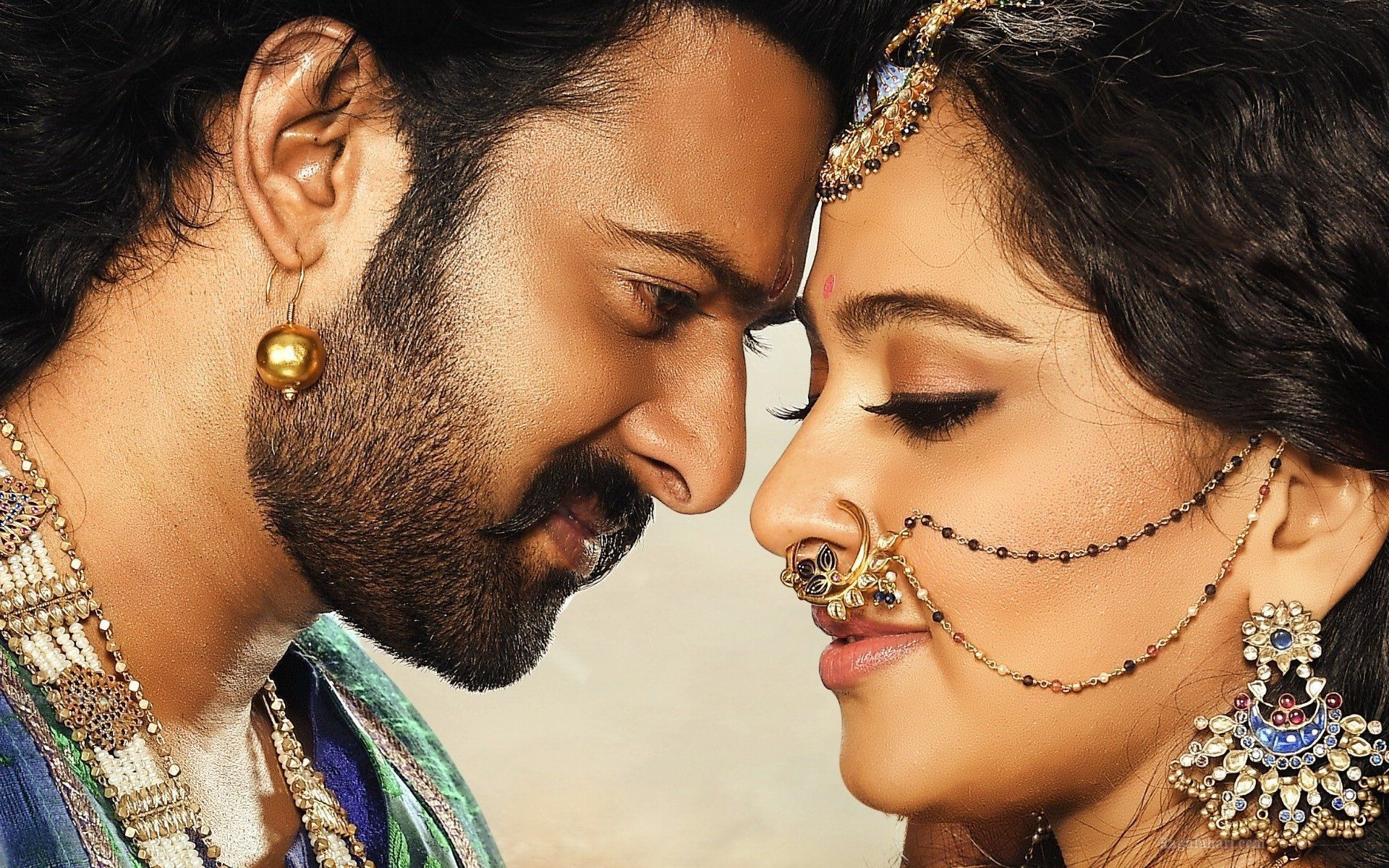 1920x1200 Prabhas And Anushka Wallpaper