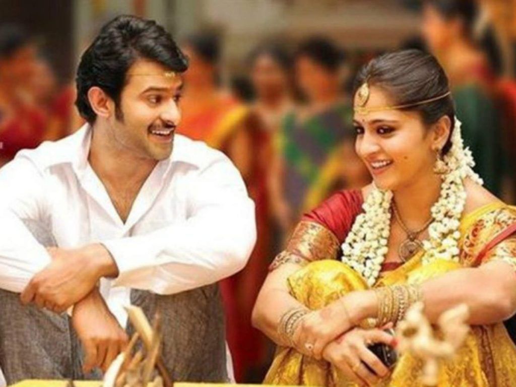1024x768 Prabhas And Anushka Wallpaper
