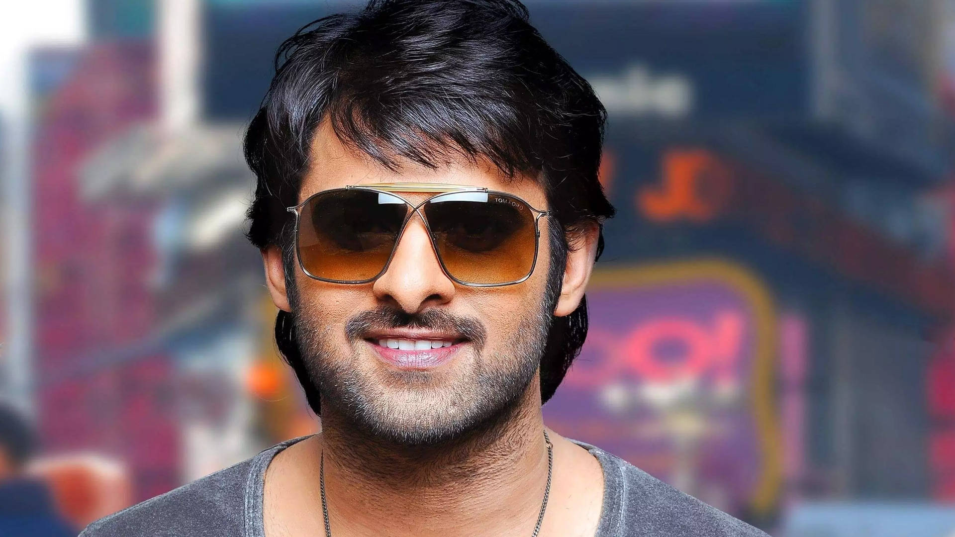 1920x1080 Download Prabhas Smiling Face Wallpaper