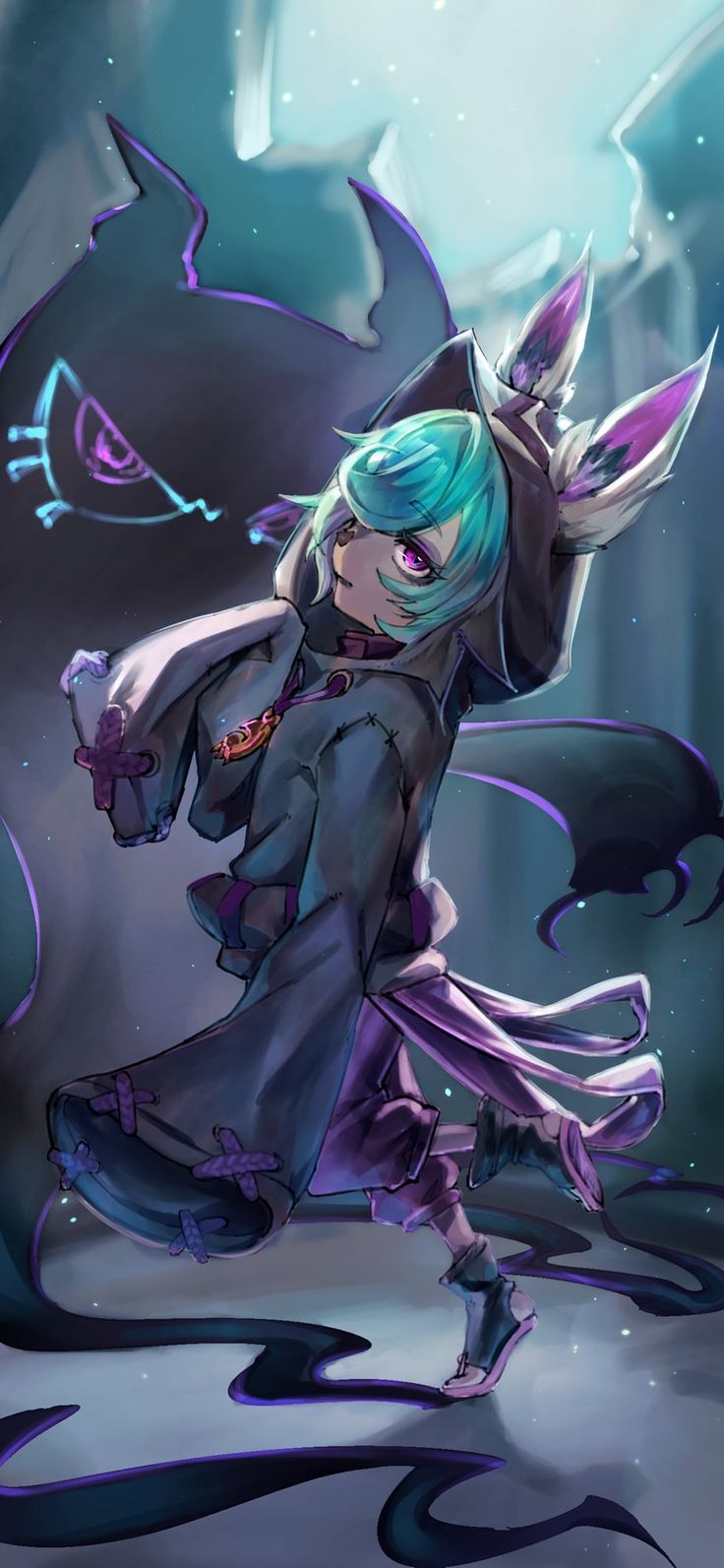 736x1593 Vex fan art. Vex lol wallpaper, Vex league of legends art, Anime art