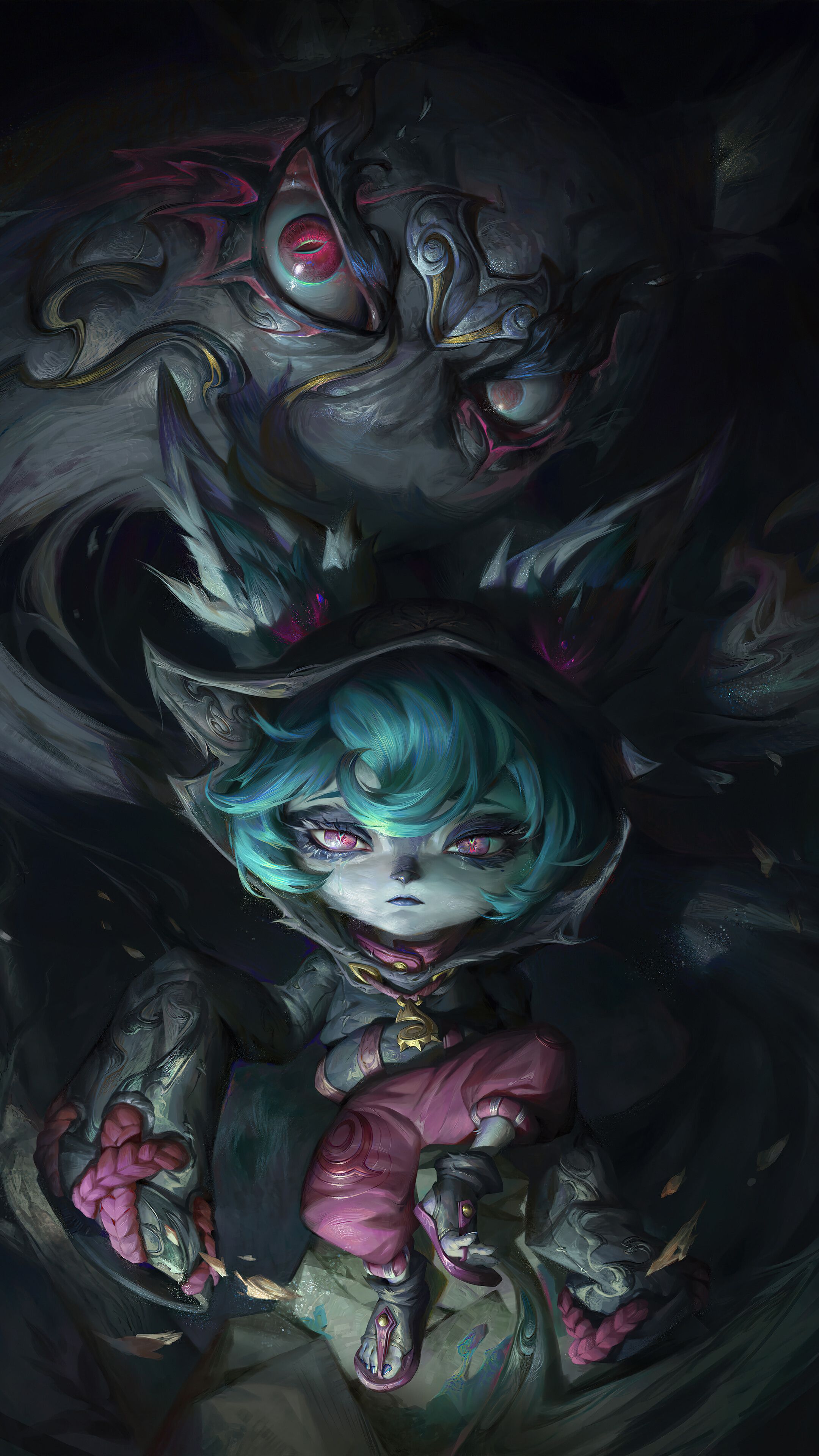 2160x3840 Vex LoL (Art) Wallpaper iPhone Phone 4K f