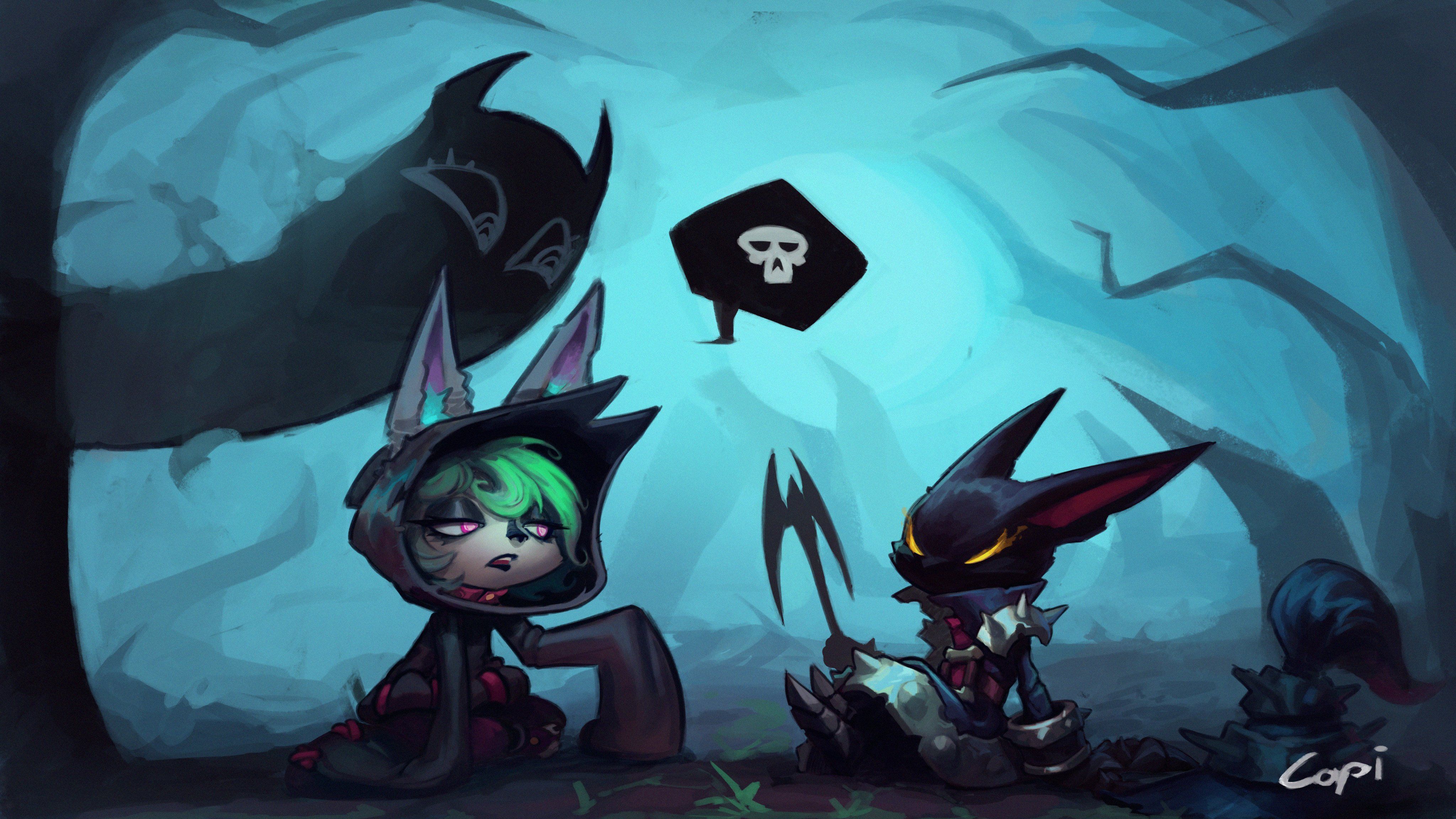 4096x2304 Download Vex (League Of Legends) Video Game League Of Legends 4k Ultra HD Wallpaperx2304