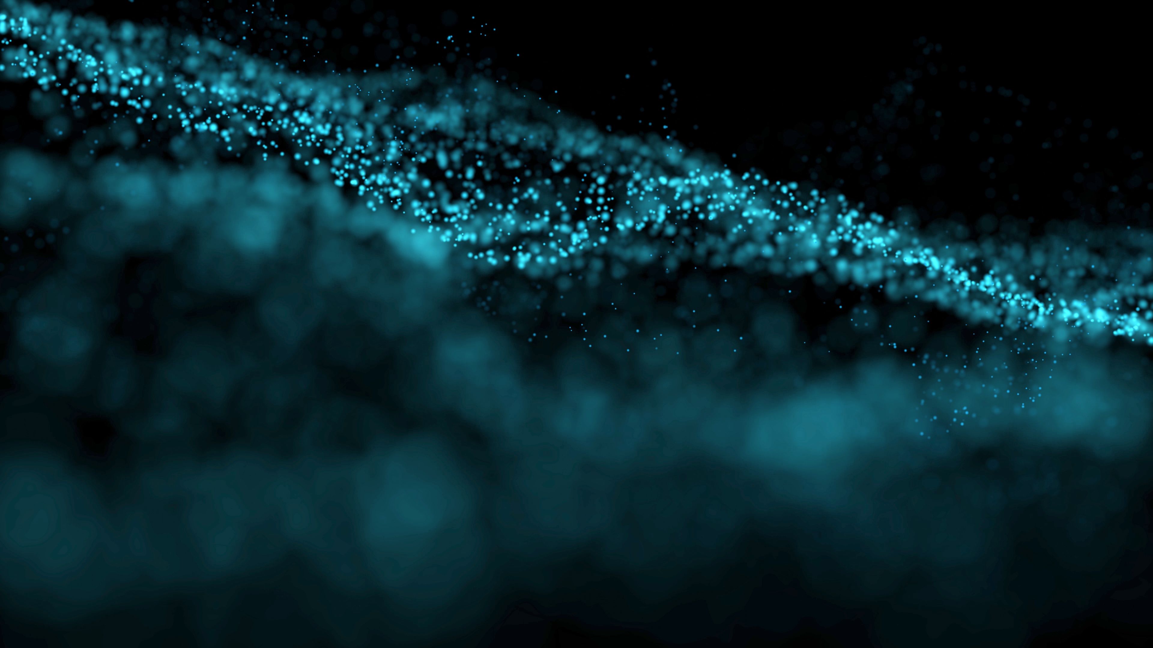 3840x2160 Abstract Particles Background Royalty Free