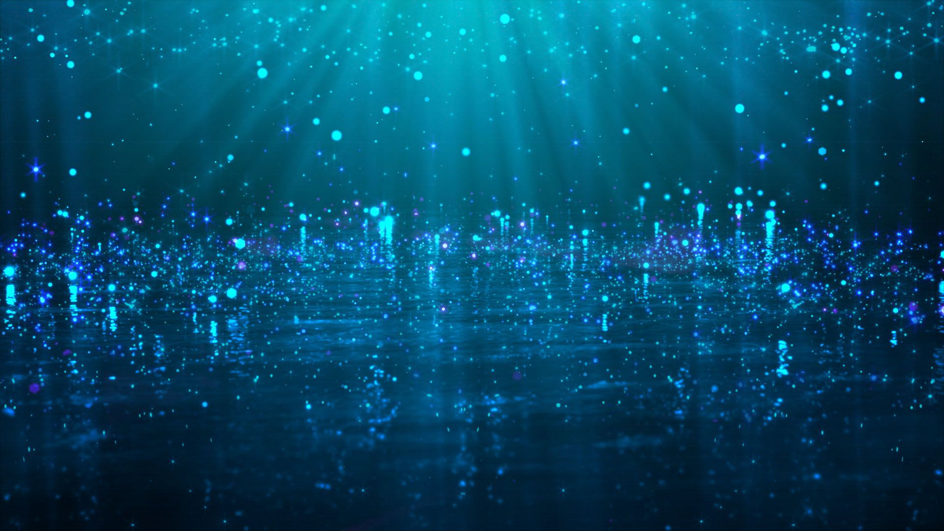 1920x1080 Blue Particles Background