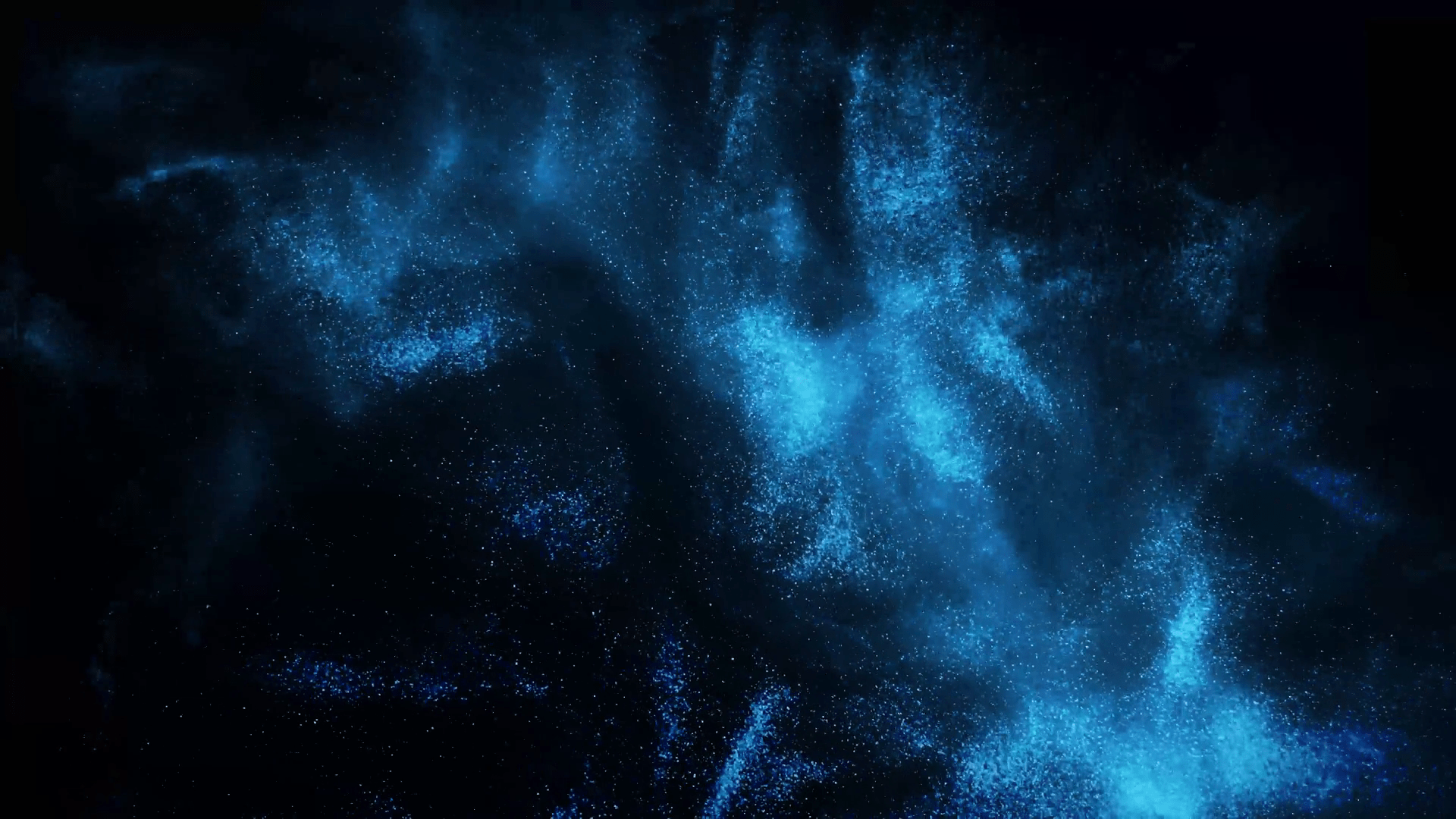 1920x1080 Blue Particles Stock Footage: Royalty Free Video Clips