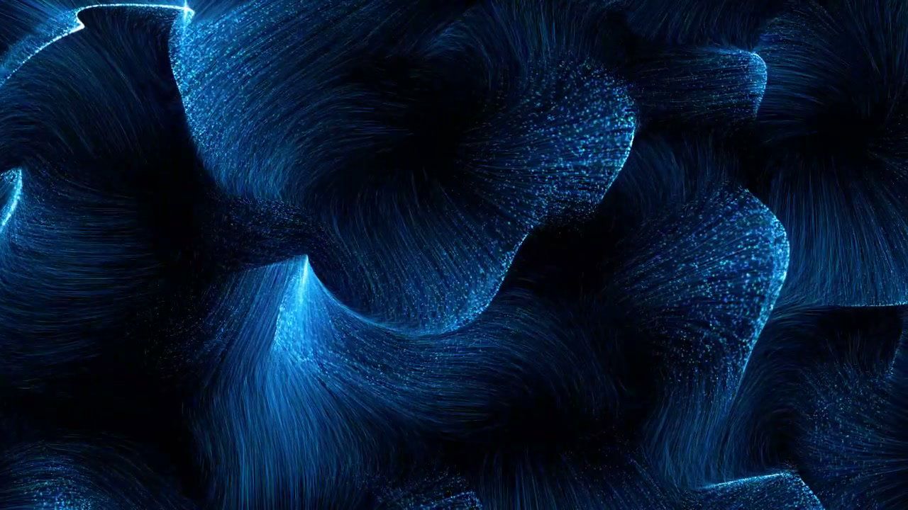 1280x720 Abstract Blue Flowing Particles Background • Stock Video on Uppbeat