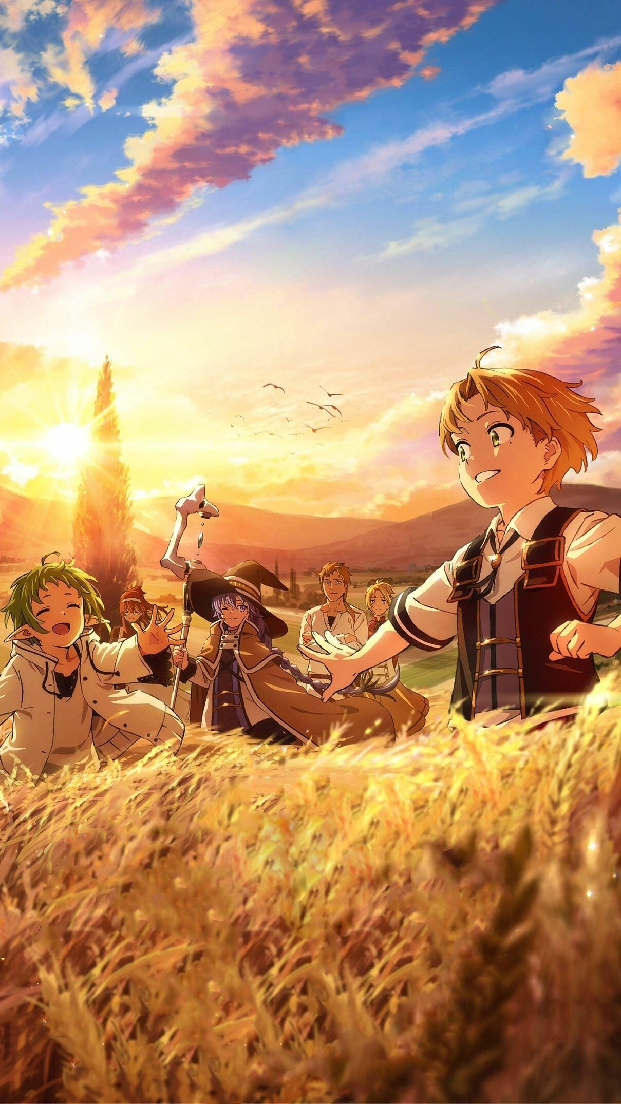 1209x2150 Mushoku Tensei: Jobless Reincarnation Wallpaper