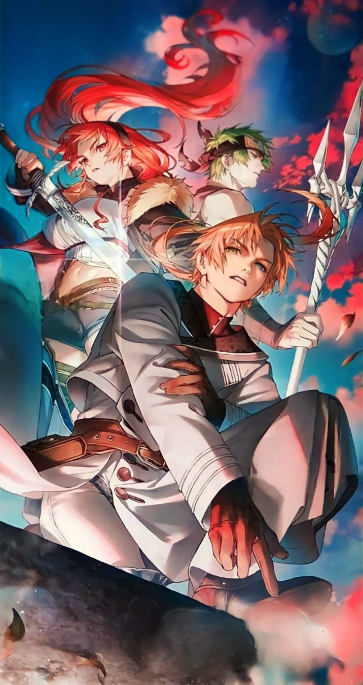 736x1387 Mushoku Tensei wallpaper