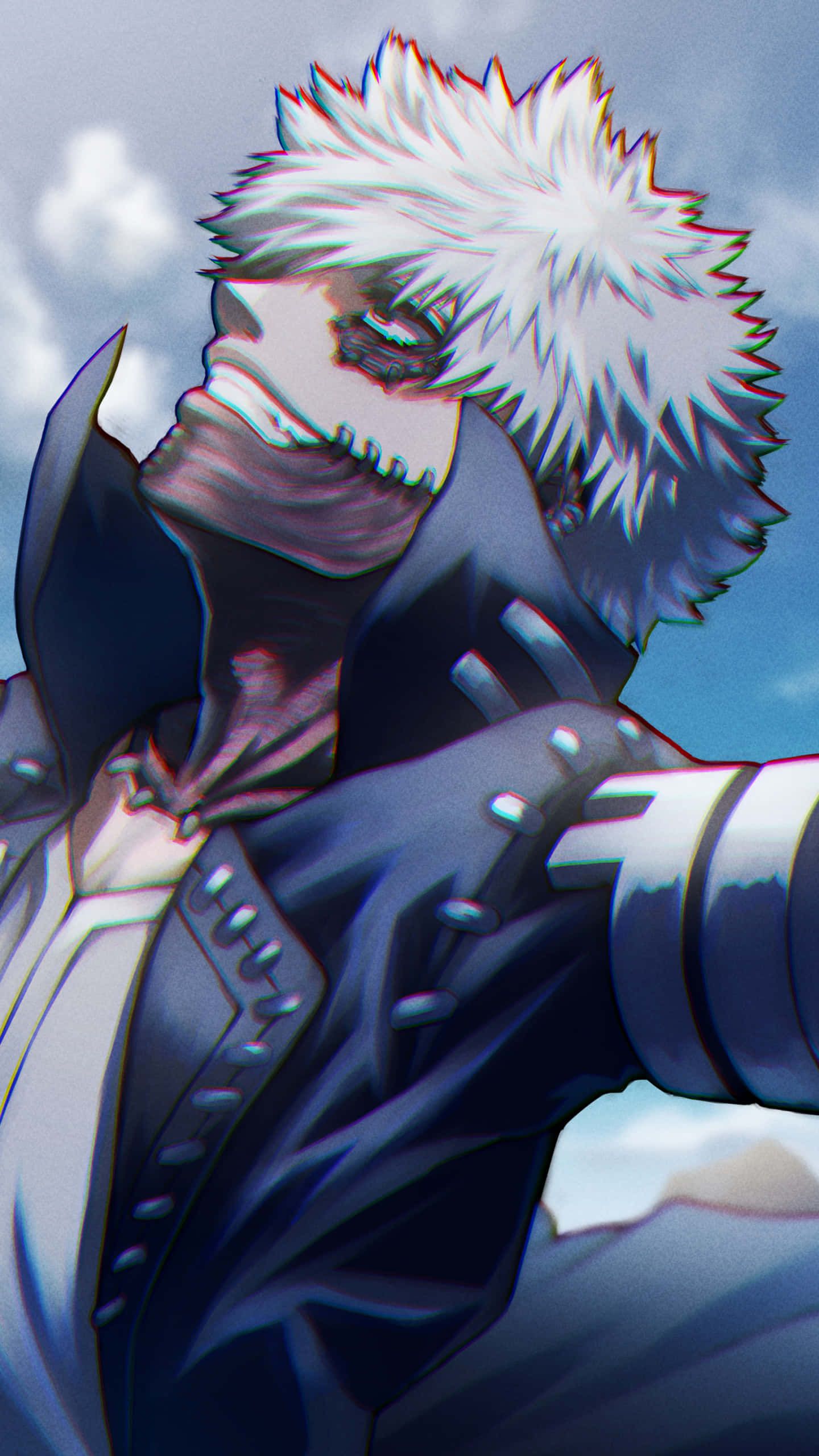 1440x2560 Download Dabi unleashing his flames Wallpaper